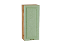 Шкаф верхний с 1-ой дверцей Ницца (920х400х318) Дуб Вотан/Дуб оливковый