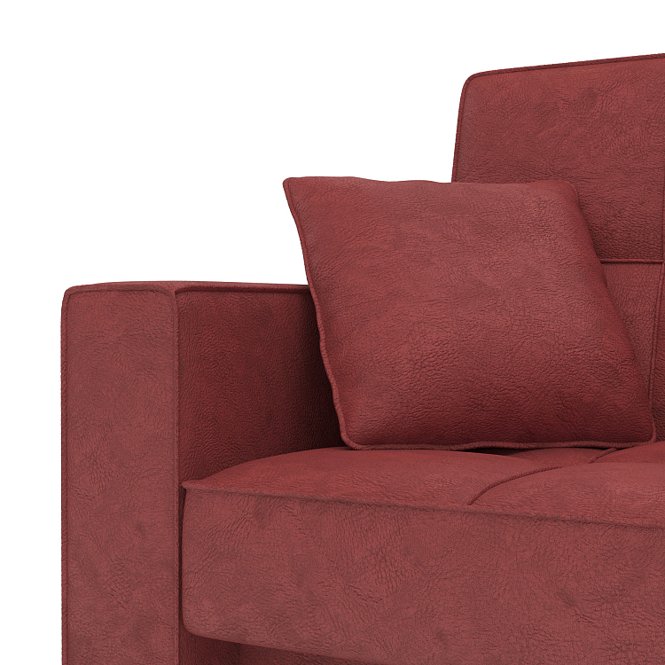 Луи / Диван - кровать 3-х местный (2 думки) велюр эскобар 14