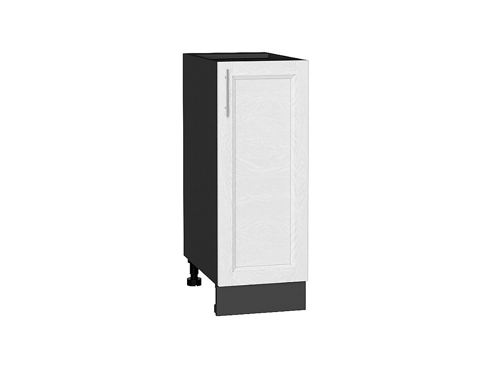 Шкаф нижний с 1-ой дверцей Сканди (816х300х480) graphite/white softwood