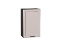 Шкаф верхний с 1-ой дверцей Барселона (716х450х324) graphite/Кашемир