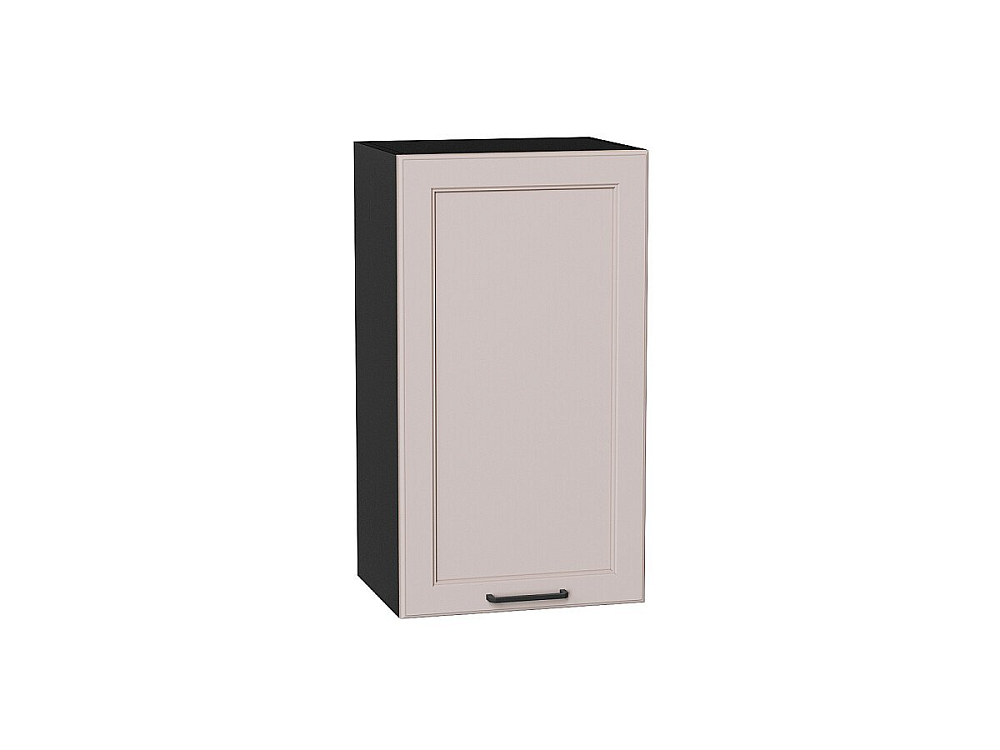 Шкаф верхний с 1-ой дверцей Барселона (716х400х324) graphite/Кашемир