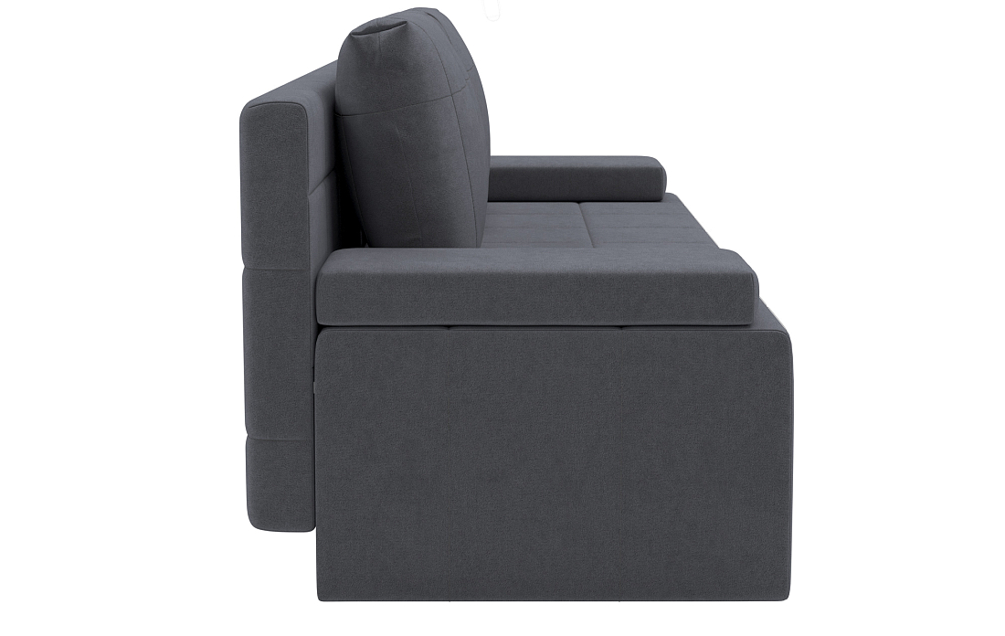 Ричмонд М / Диван - кровать 3-х мест велюр parma 27 темно-серый