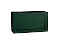 Шкаф верхний горизонтальный Дублин (458х800х318) graphite/special green