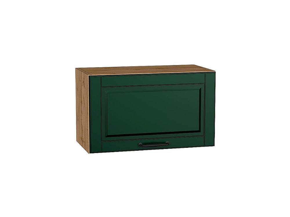 Шкаф верхний горизонтальный Дублин (358х600х318) Дуб Вотан/special green