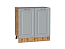 Шкаф нижний с 2-мя дверцами Ницца (816х800х478) Дуб Вотан/Графит