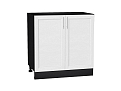 Шкаф нижний с 2-мя дверцами Сканди (816х800х478) graphite/white softwood