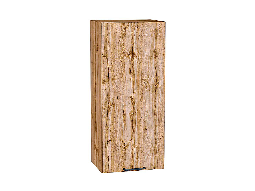 Шкаф верхний с 1-ой дверцей Флэт (920х400х318) Дуб Вотан/wotan oak 2s
