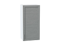 Шкаф верхний с 1-ой дверцей Сканди (920х450х320) Белый/grey softwood