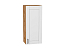 Шкаф верхний с 1-ой дверцей Лофт (920х400х320) Дуб Вотан/Super White