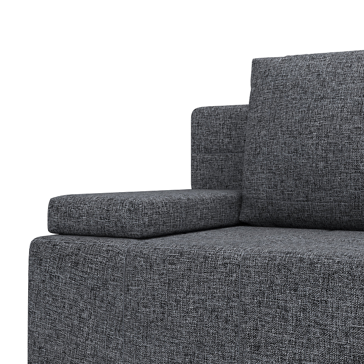 Ричмонд М / Диван - кровать 3-х мест рогожка серая