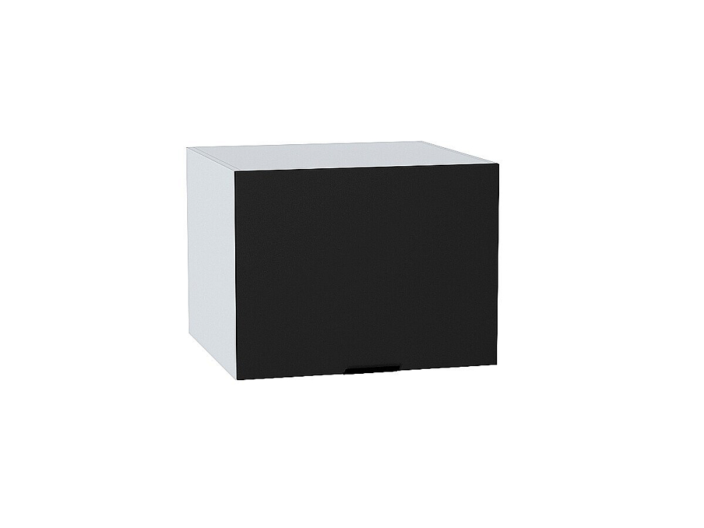 Шкаф верхний горизонтальный Евро (460х600х318) Белый/Антрацит
