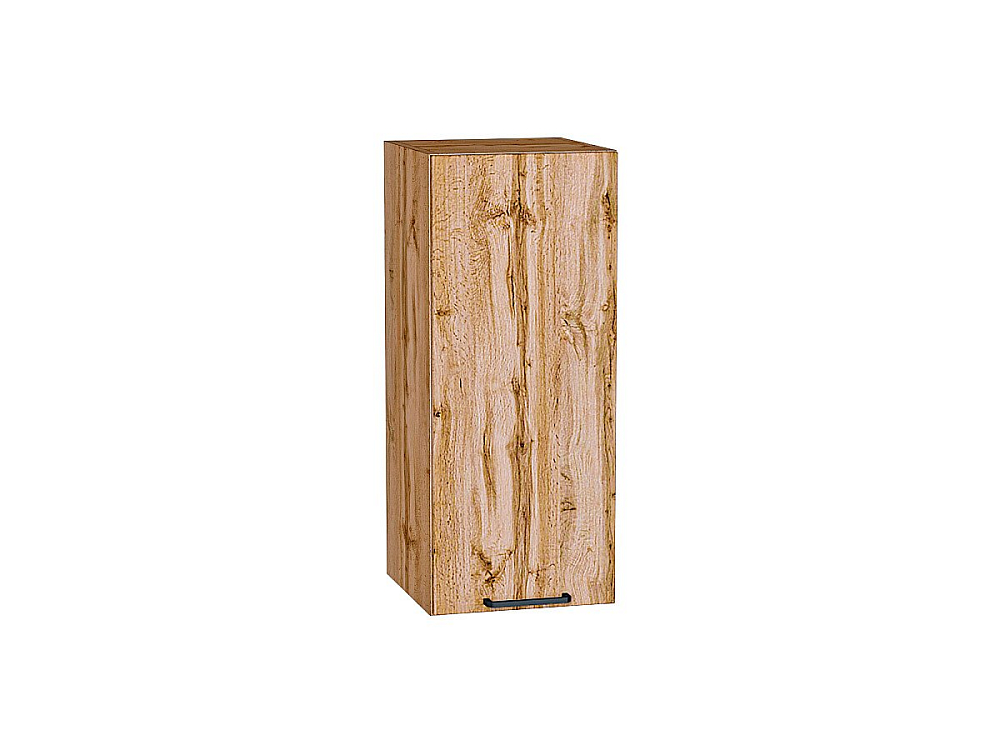 Шкаф верхний с 1-ой дверцей Флэт (716х300х318) Дуб Вотан/wotan oak 2s