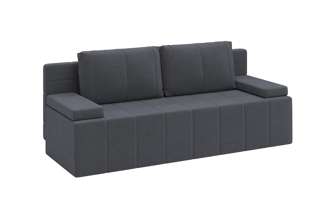 Ричмонд М / Диван - кровать 3-х мест велюр parma 27 темно-серый