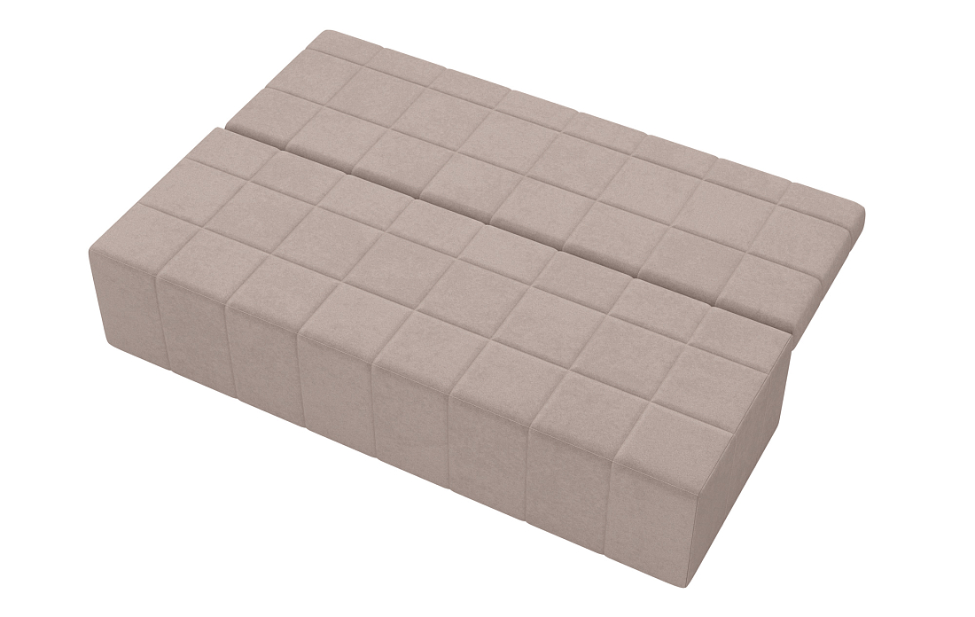 Ричмонд М / Диван - кровать 3-х мест велюр parma 10 капучино