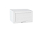 Шкаф верхний горизонтальный глубокий Сканди (358х600х576) Белый/White Softwood