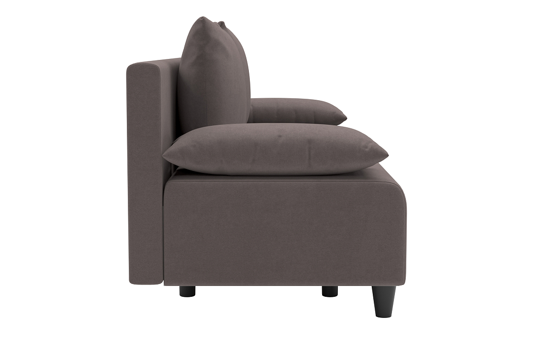 Роджерс М / Диван - кровать 3-х мест велюр parma 14 коричневый