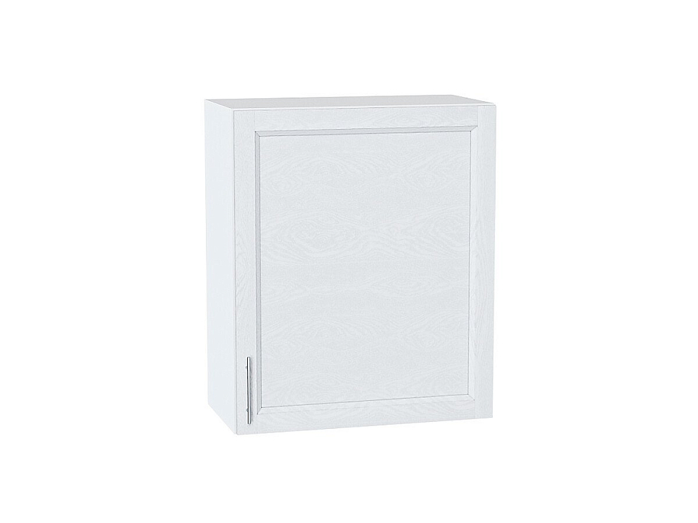 Шкаф верхний с 1-ой дверцей Сканди (716х600х320) Белый/white softwood