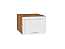 Шкаф верхний горизонтальный глубокий Сканди (358х500х576) Дуб Вотан/White Softwood