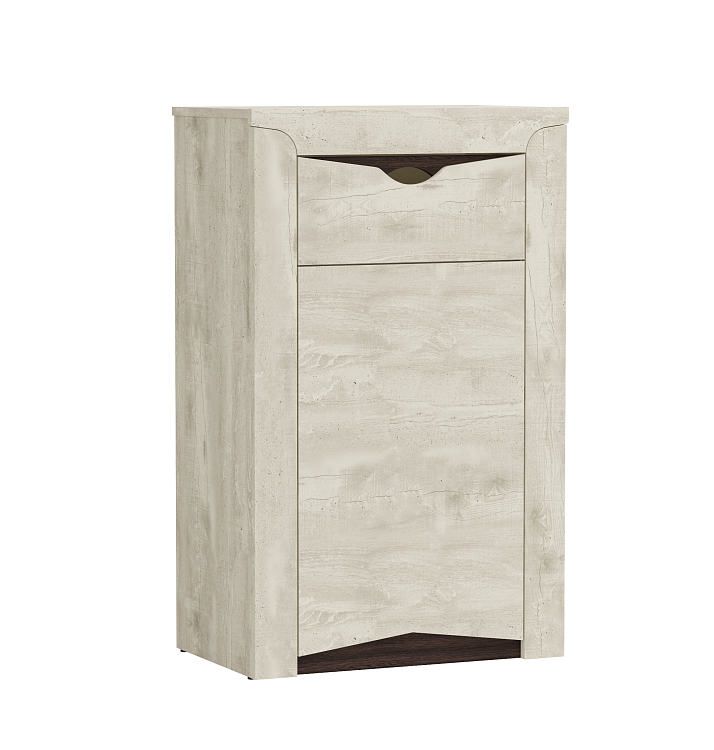 Тумба 33.20 Лючия Бетон пайн белый/венге/белый