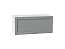 Шкаф верхний горизонтальный Сканди (358х800х320) Белый/Grey Softwood