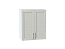 Шкаф верхний с 2-мя дверцами Сканди (716х600х320) Белый/Cappuccino Softwood