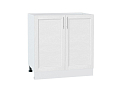 Шкаф нижний с 2-мя дверцами Сканди (816х800х478) Белый/white softwood