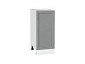 Шкаф нижний с 1-ой дверцей Сканди (816х350х480) Белый/grey softwood