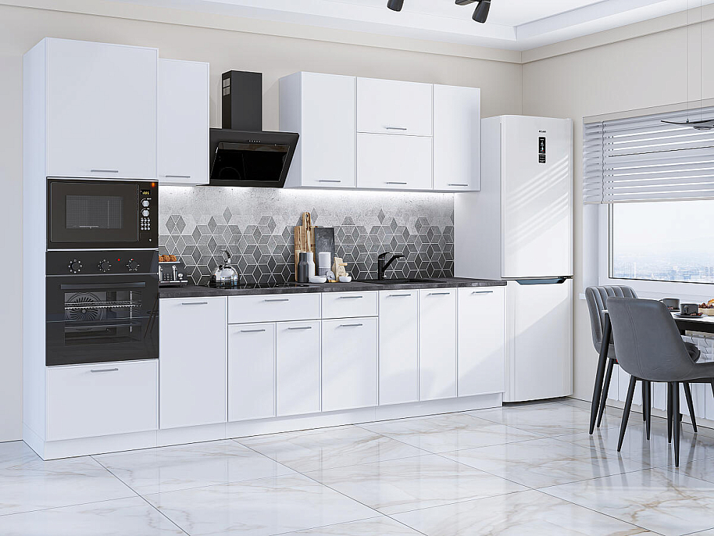 Квадро-01 Белый/Белый