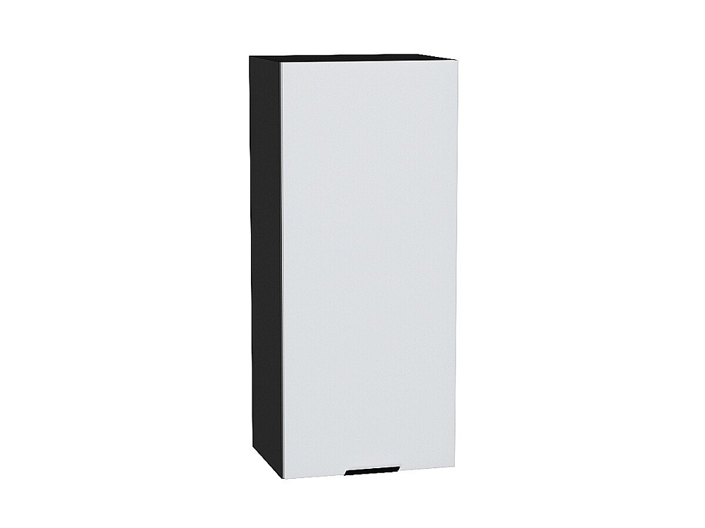 Шкаф верхний с 1-ой дверцей Евро (920х400х318) graphite/Белый