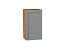 Шкаф верхний с 1-ой дверцей Сканди (716х400х320) Дуб Вотан/Grey Softwood