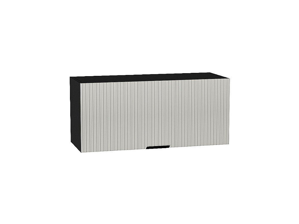Шкаф верхний горизонтальный Евро Лайн (358х800х318) graphite/Агат