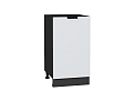Шкаф нижний с 1-ой дверцей Евро (816х450х478) graphite/Белый