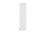 Шкаф пенал с 2-мя дверцами Сканди (2132х400х576) Белый/White Softwood