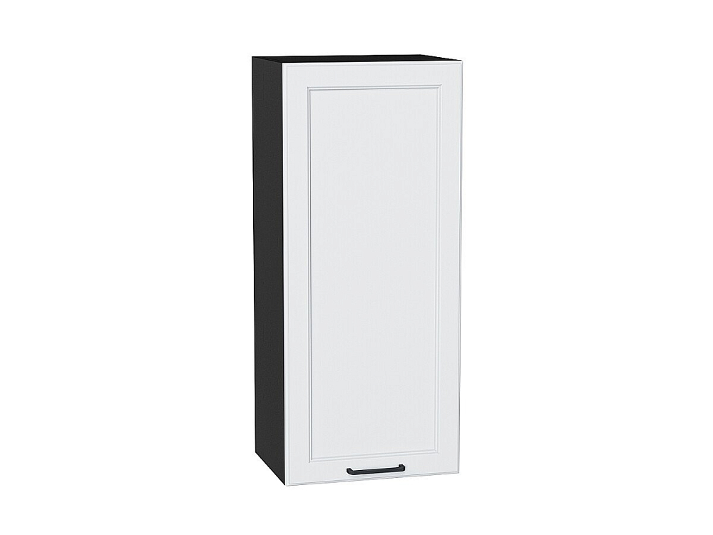 Шкаф верхний с 1-ой дверцей Барселона (920х400х324) graphite/Белый