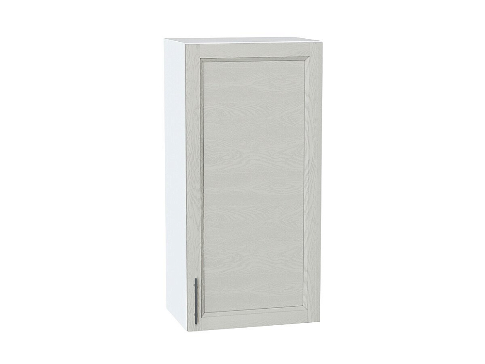 Шкаф верхний с 1-ой дверцей Сканди (920х450х320) Белый/cappuccino softwood