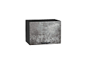 Шкаф верхний горизонтальный Флэт (358х500х318) graphite/temple stone 2s