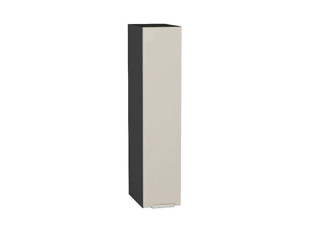Шкаф верхний бутылочница Фьюжн (920х200х320) graphite/cream silk