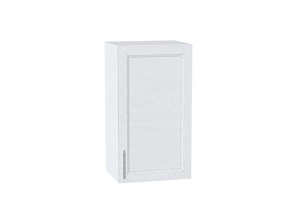 Шкаф верхний с 1-ой дверцей Сканди (716х400х320) Белый/white softwood