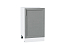 Шкаф нижний с 1-ой дверцей Сканди (816х500х480) Белый/Grey Softwood