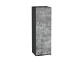 Шкаф верхний с 1-ой дверцей Флэт (920х300х318) graphite/temple stone 2s