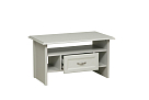 Журнальный стол 32.20 Сохо серый/двпо белый/masa decor серый/профиль masa decor серый
