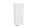 Шкаф верхний с 1-ой дверцей Фьюжн (920х350х320) Белый/silky white