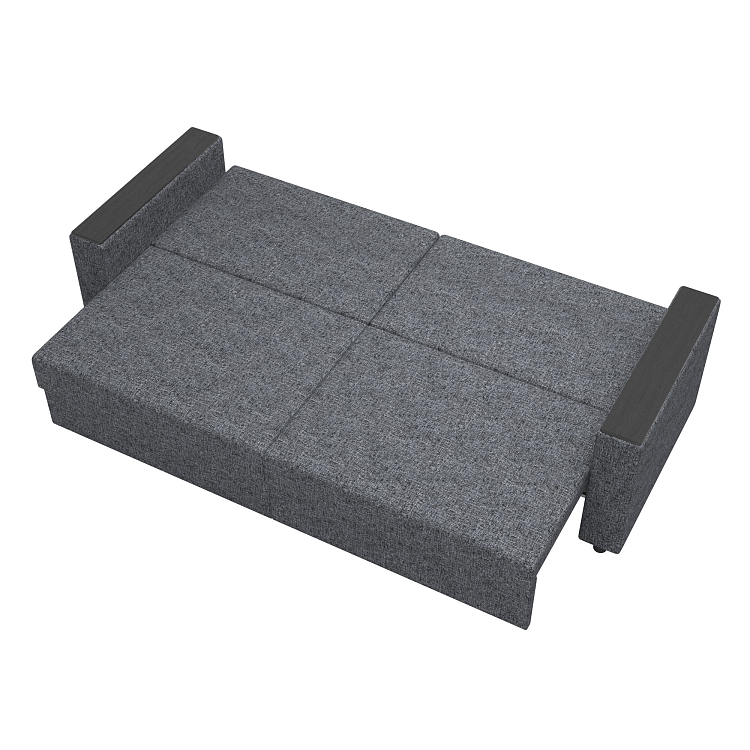 Гермес / Диван - кровать 3-х мест рогожка серая