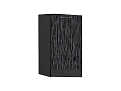 Шкаф нижний торцевой Валерия-М (816х296х552) graphite/Черный металлик дождь