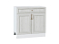 Шкаф нижний с 2-мя дверцами и ящиком Шале (816х800х480) Белый/White Dreamline