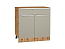 Шкаф нижний с 2-мя дверцами и ящиком Фьюжн (816х800х480) Дуб Вотан/Silky Grey