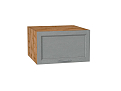 Шкаф верхний горизонтальный глубокий Сканди (358х600х576) Дуб Вотан/grey softwood