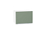 Шкаф верхний горизонтальный Фьюжн (358х500х320) Белый/Silky Mint