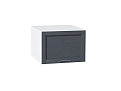 Шкаф верхний горизонтальный с увеличенной глубиной Сканди (358х500х576) Белый/graphite softwood