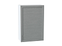 Шкаф верхний с 1-ой дверцей Сканди (920х600х320) Белый/grey softwood